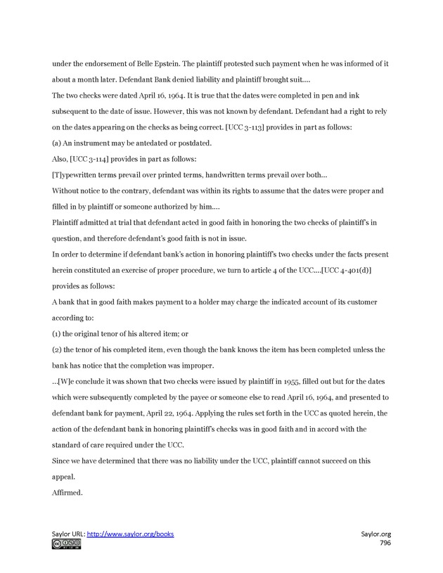 Business Law and the Legal Environment - Page 796
